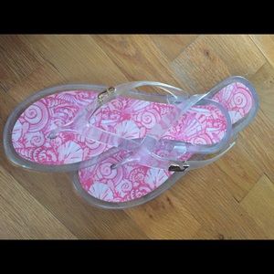 Clear Flip Flops